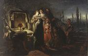 Vasily Perov First Christians of Kiev oil